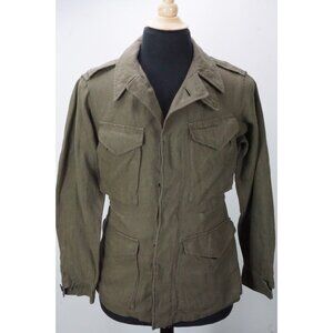 Drake’s London Green Pocketed Chore Military Cargo Pocket Jacket XXS Barn Coat